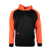Tech 2-Tone Single Thick Hooded Pullover Sweatshirt